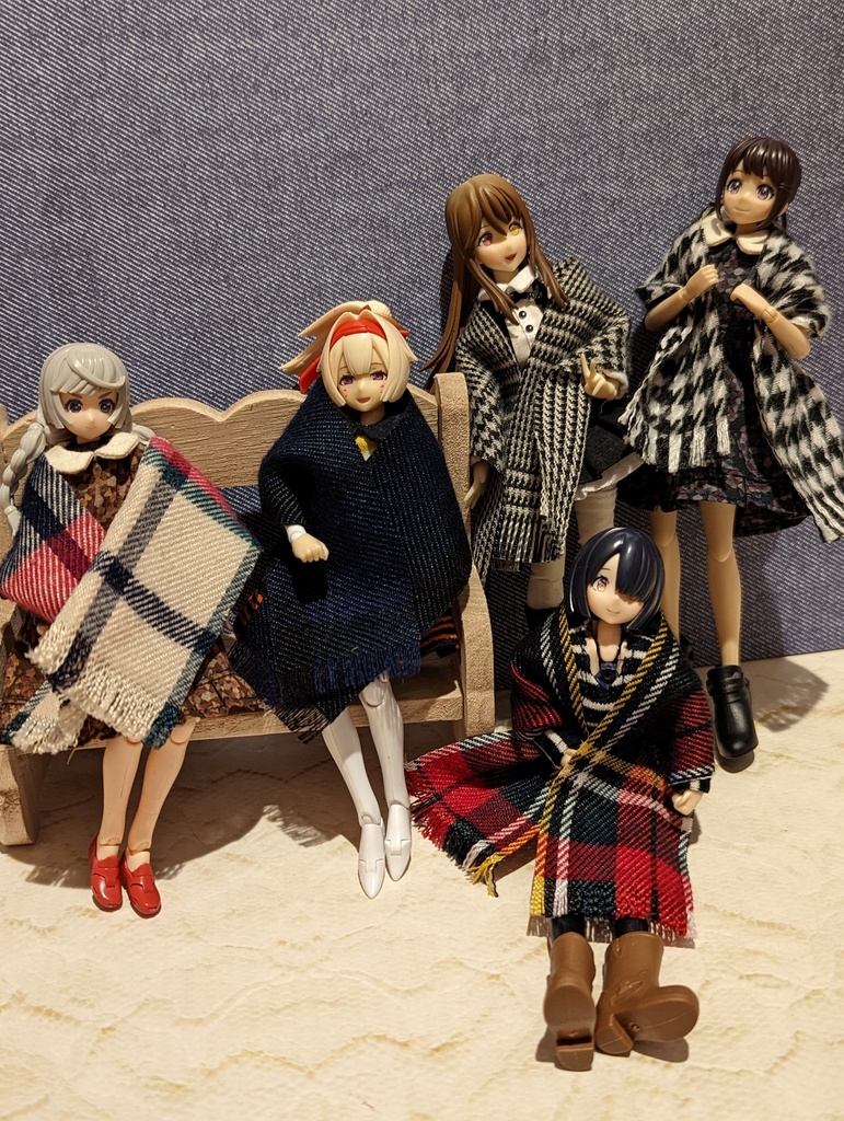 メガミデバイス 1/12 ショール マフラー