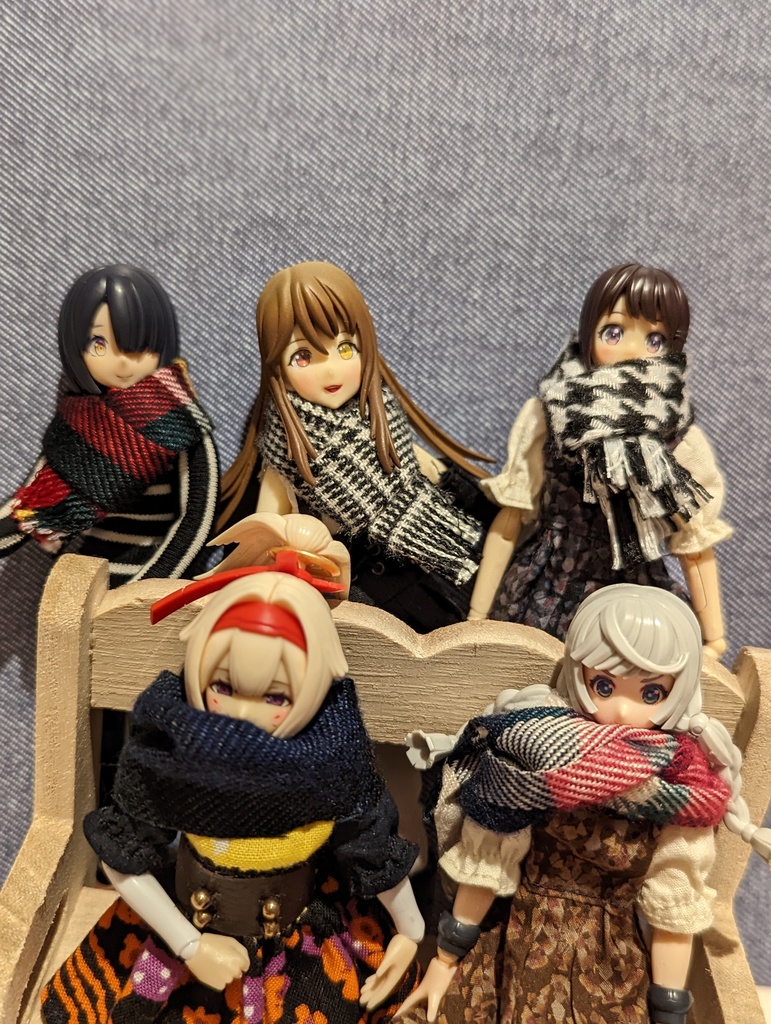 メガミデバイス 1/12 ショール マフラー