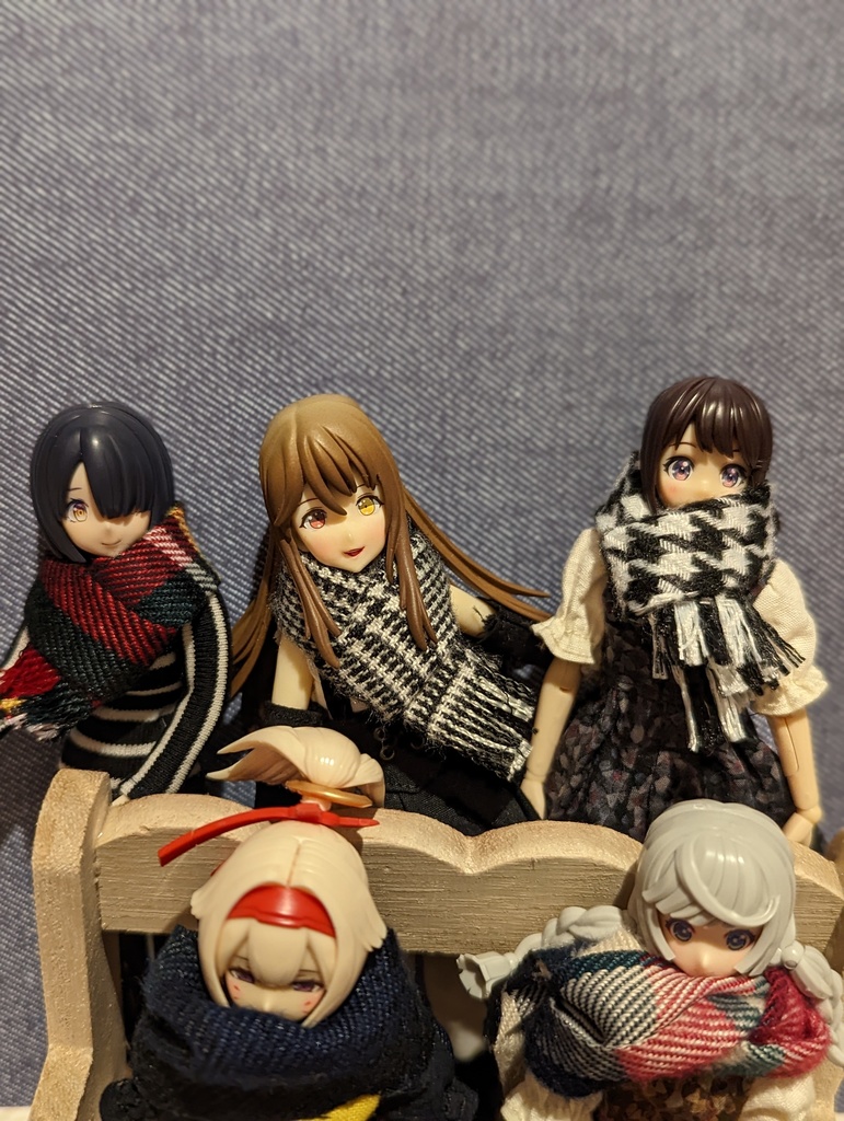 メガミデバイス 1/12 ショール マフラー