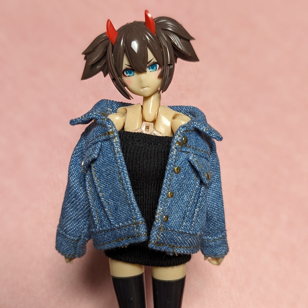 新作 メガミデバイス 1/12 デニムジャケット