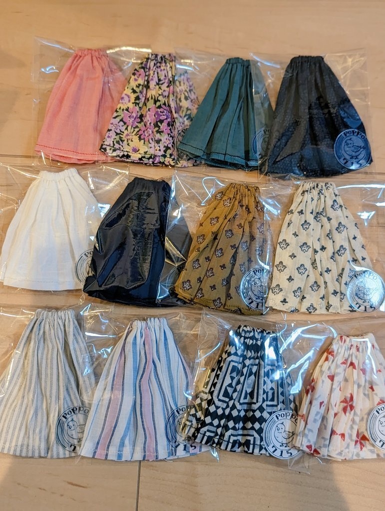 新作 1/12 ロングスカート