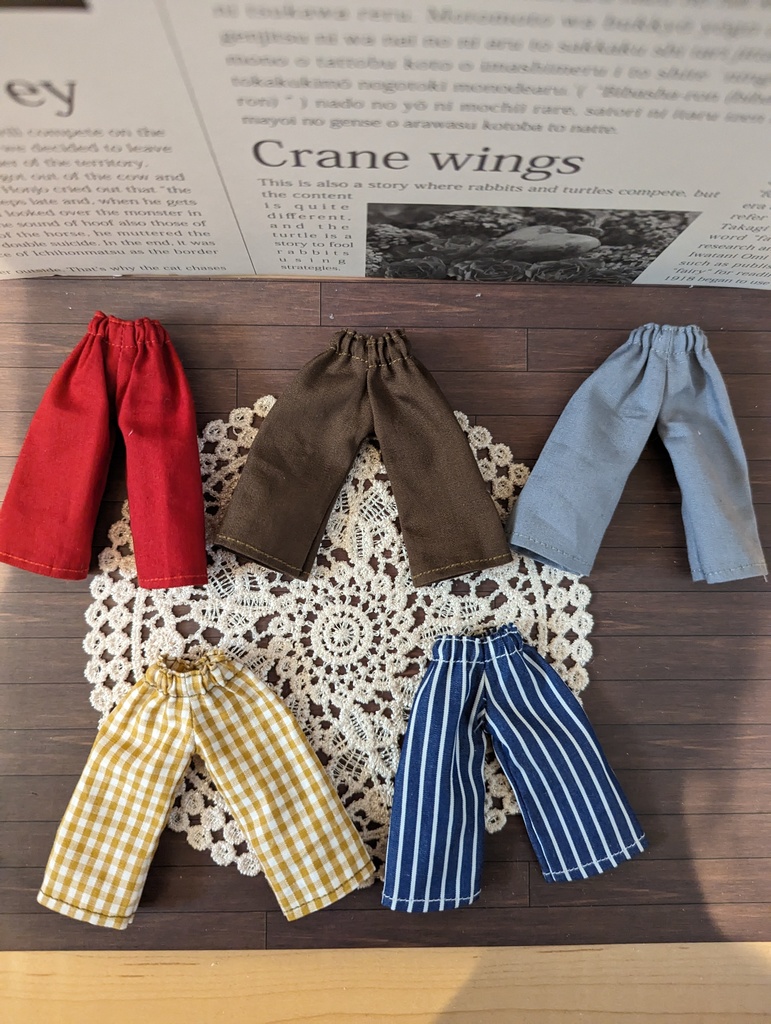 1/12サイズ ワイドパンツ メガミデバイス 美プラ