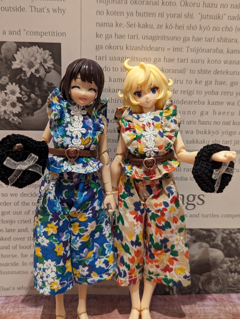 ブラウスセット(パンツ) ガルプラ 1/12 プラモデル 服 美少女プラモデル