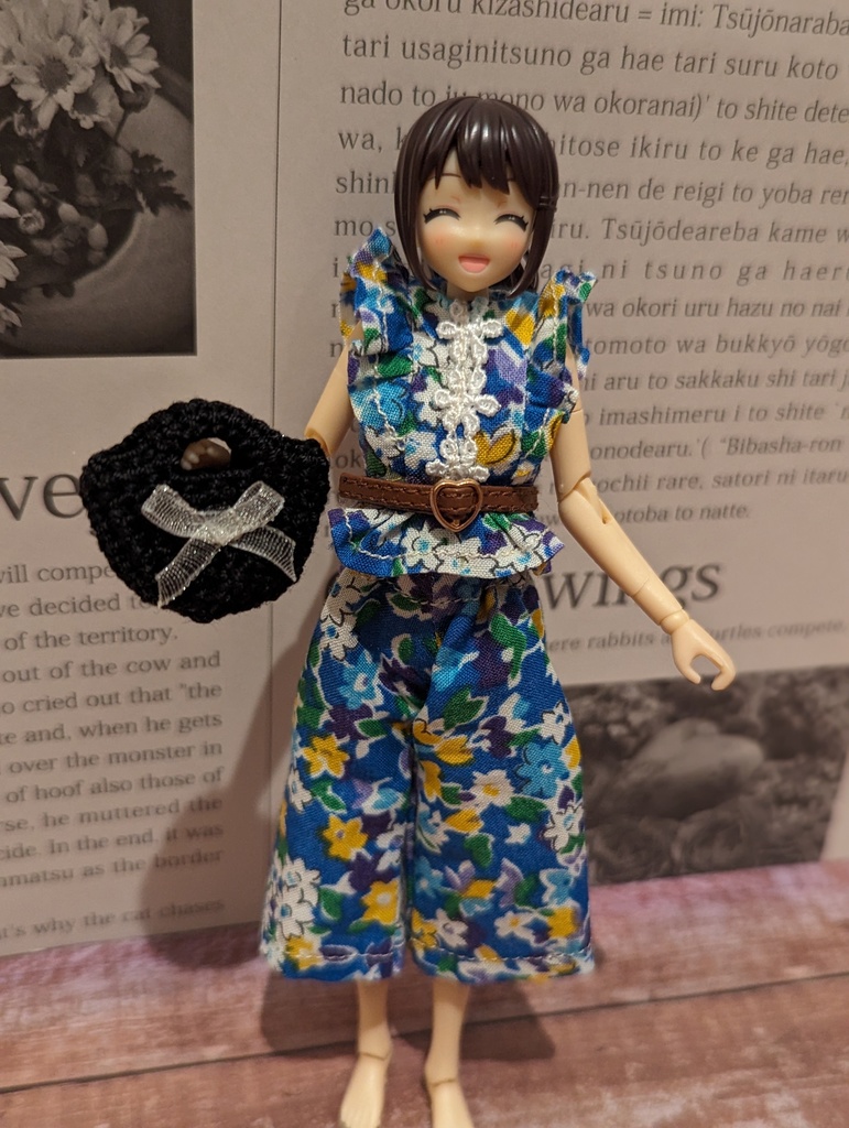 ブラウスセット(パンツ) ガルプラ 1/12 プラモデル 服 美少女プラモデル