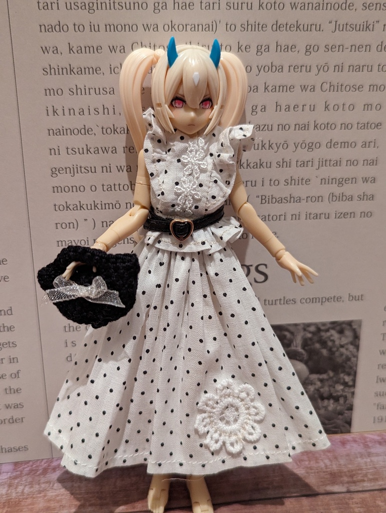 ブラウスセット(スカート) ガルプラ 1/12 プラモデル 服 美少女プラモデル