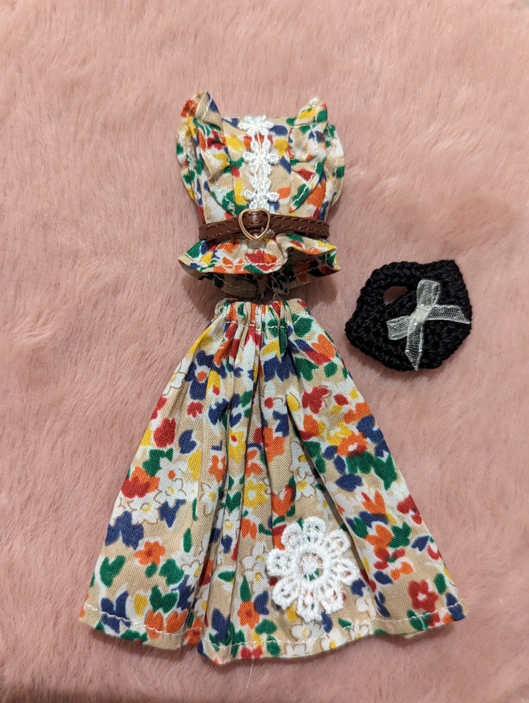 ブラウスセット(スカート) ガルプラ 1/12 プラモデル 服 美少女プラモデル