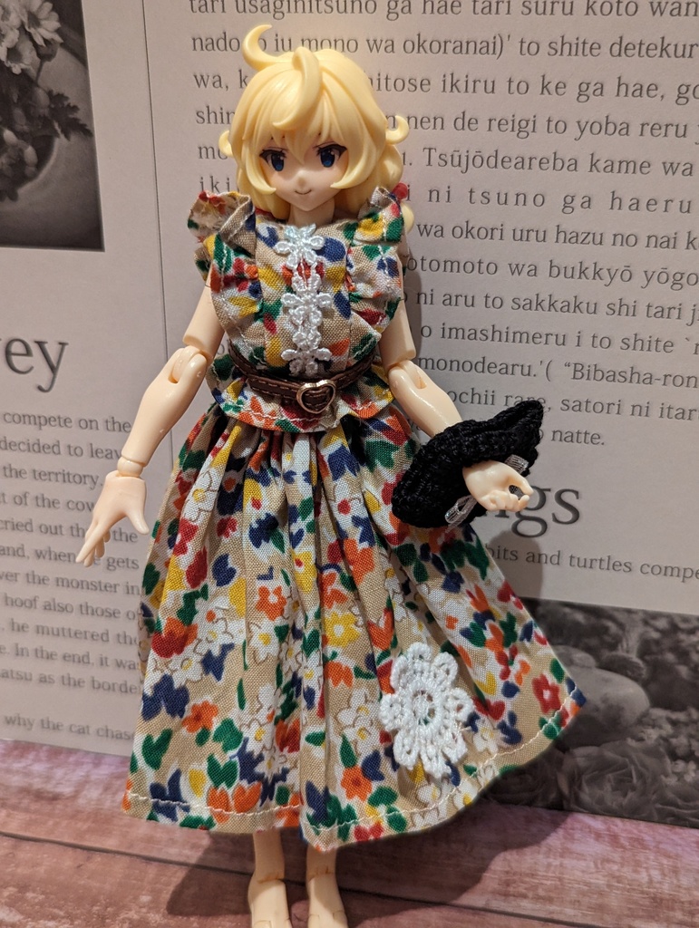 ブラウスセット(スカート) ガルプラ 1/12 プラモデル 服 美少女プラモデル