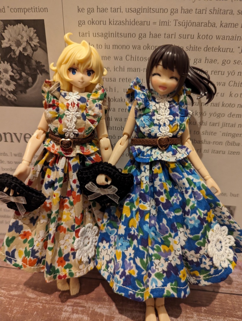 ブラウスセット(スカート) ガルプラ 1/12 プラモデル 服 美少女プラモデル