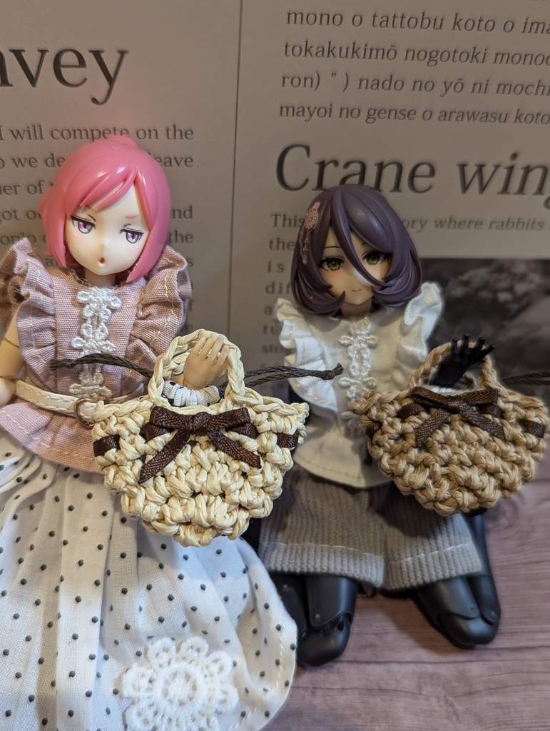 新作 5way手編みかごバッグ メガミデバイス 1/12 美少女プラモデル