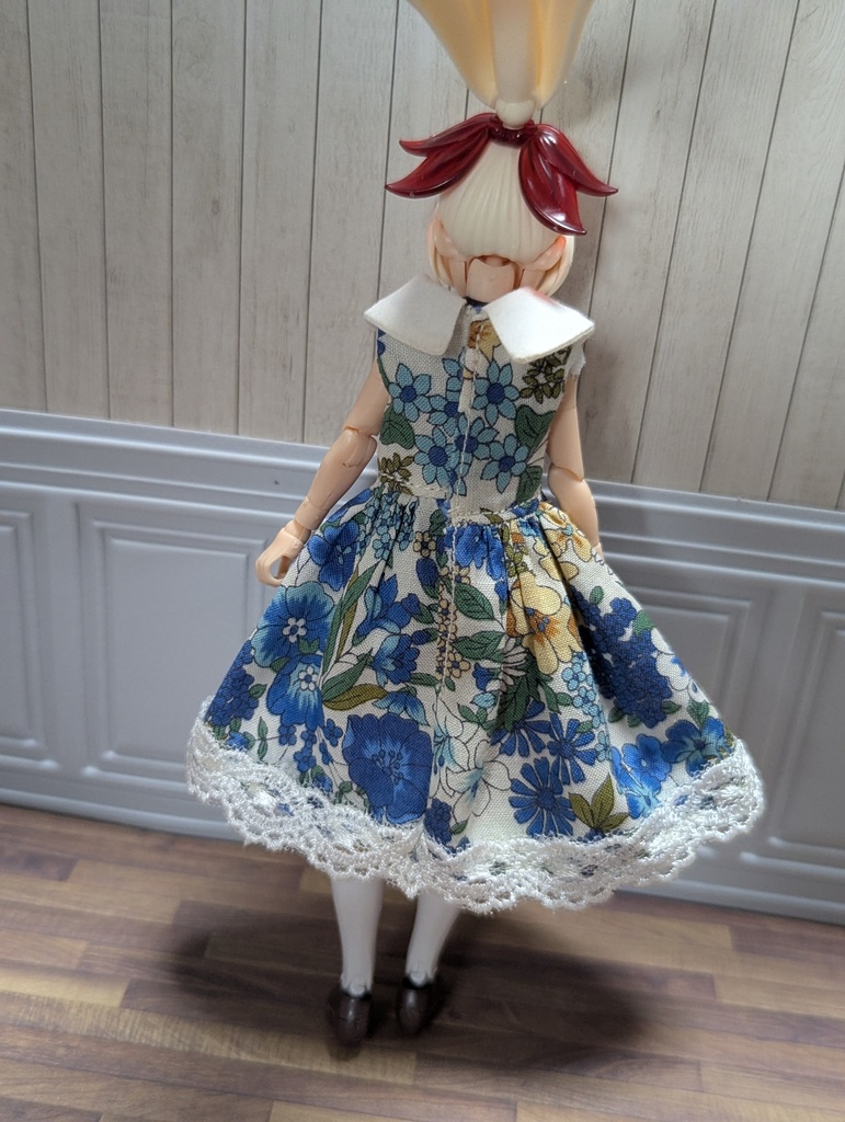 新商品 ビッグ襟ワンピ 1/12 美プラ布服