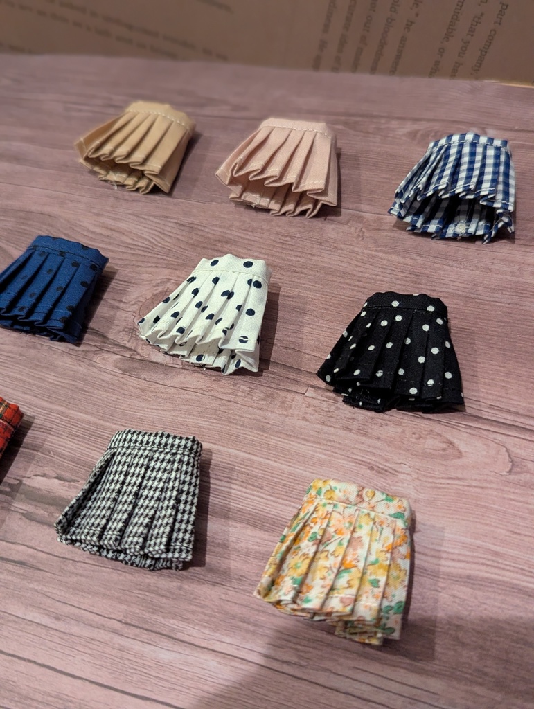 プリーツスカート(ミニ) メガミデバイス