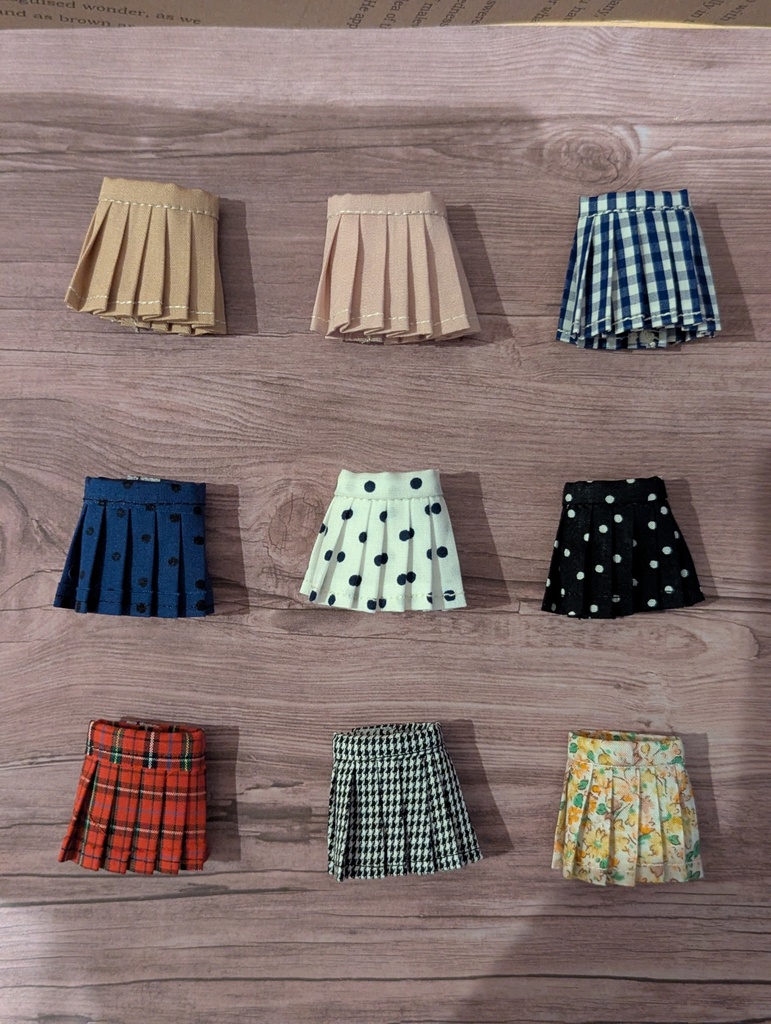 プリーツスカート(ミニ) メガミデバイス