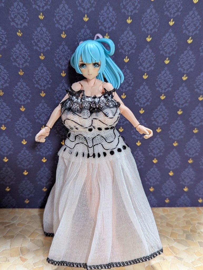 新作 透け感ワンピ メガミデバイス 布服
