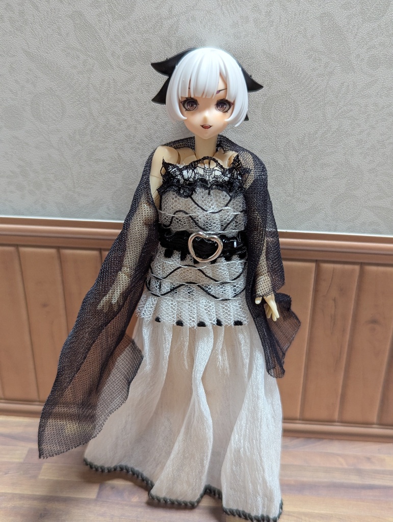 新作 透け感ワンピ メガミデバイス 布服