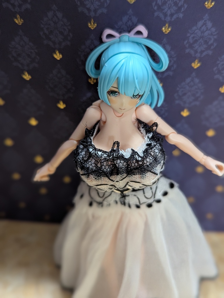 新作 透け感ワンピ メガミデバイス 布服