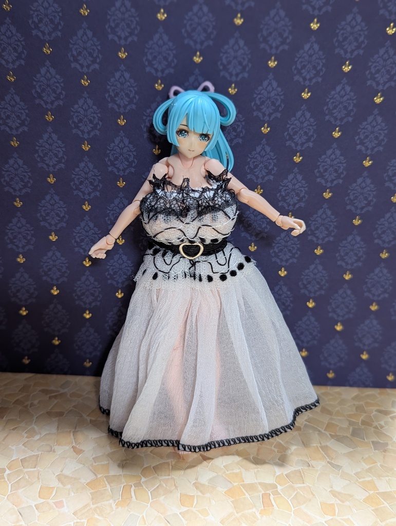 新作 透け感ワンピ メガミデバイス 布服