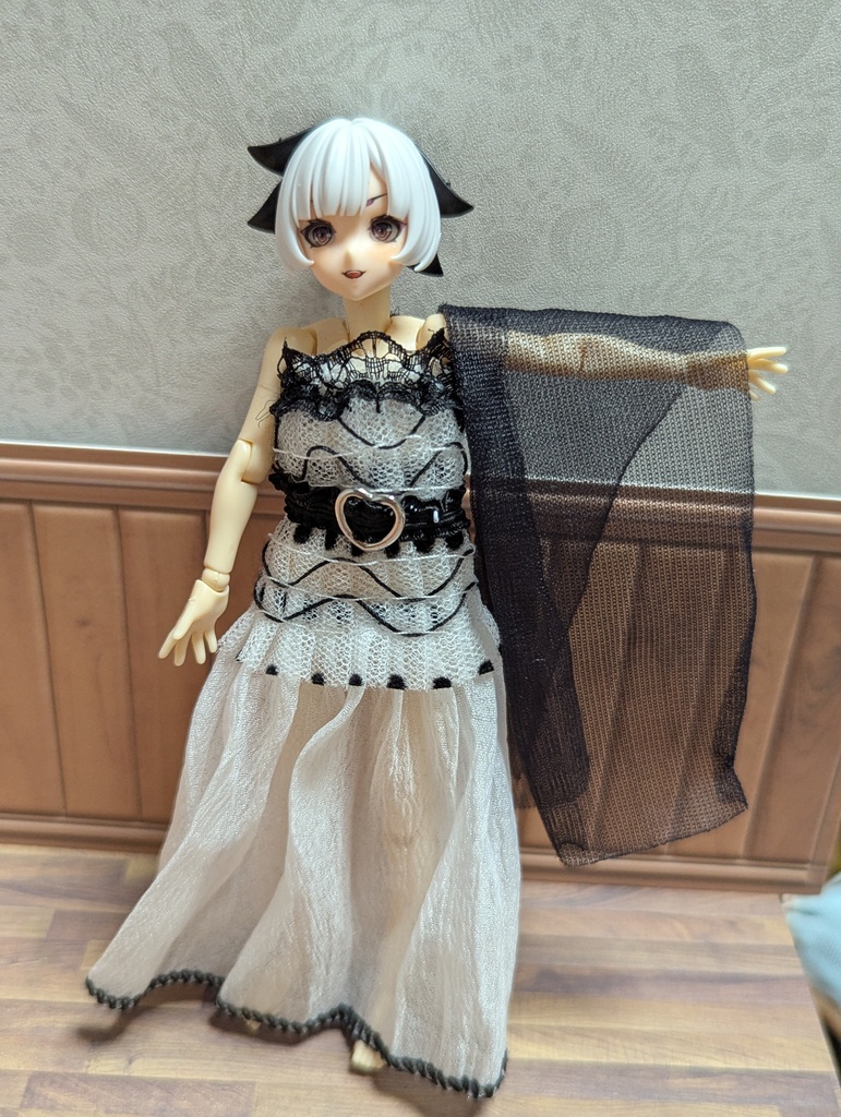 新作 透け感ワンピ メガミデバイス 布服