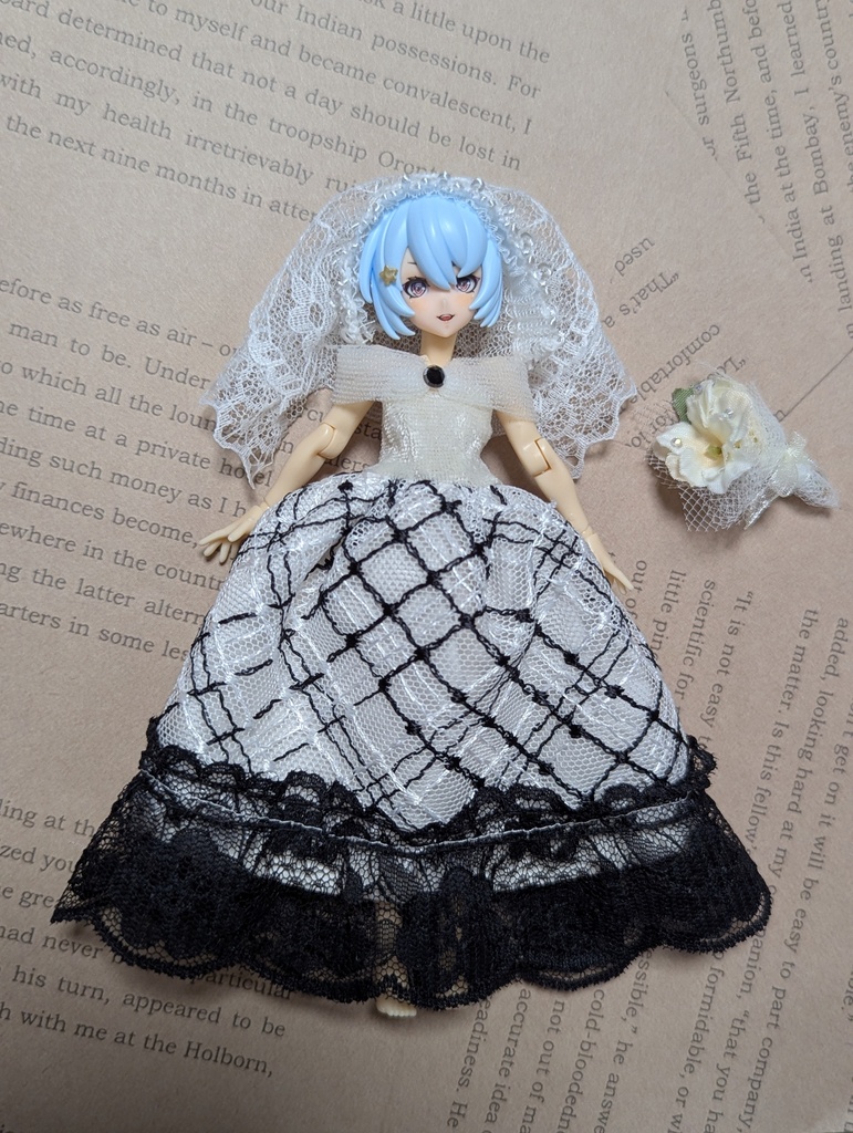 1点物 ウェディングドレスセット 美プラ 布服