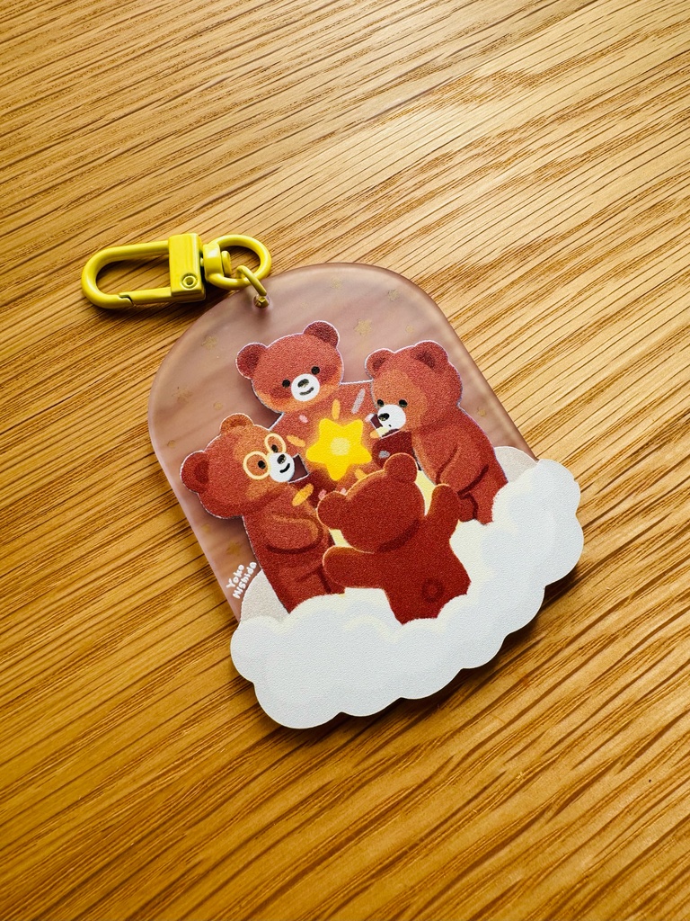 星を囲むくまちゃん🌟