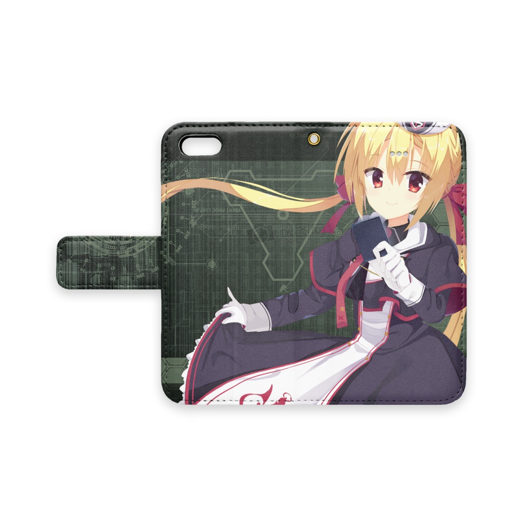 七海 手帳型スマホケース(iPhone)