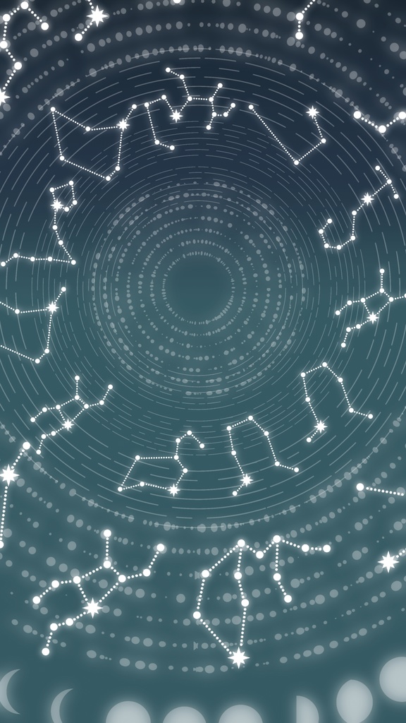 【無料・商用フリー】星座の背景