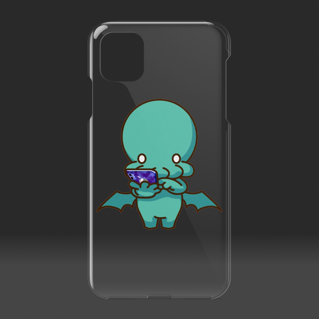 クトゥちゃんスマホクリアケース