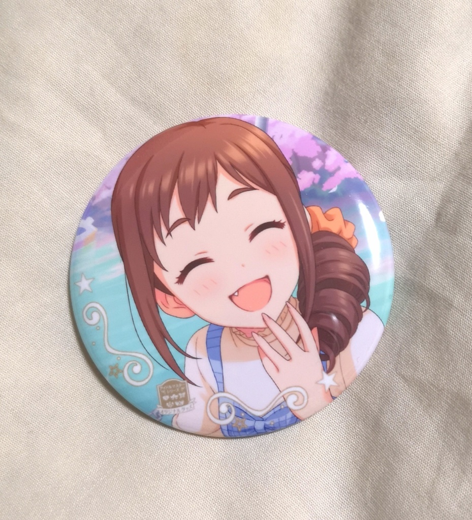 大原みちる　缶バッジ