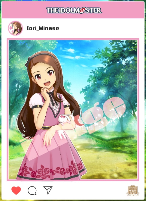 SNS風アクリルキーホルダー