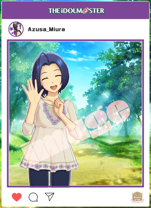 SNS風アクリルキーホルダー