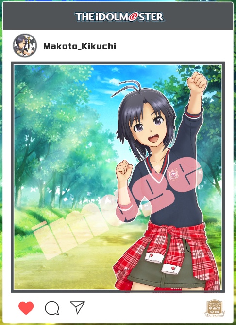 SNS風アクリルキーホルダー