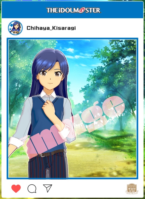 SNS風アクリルキーホルダー