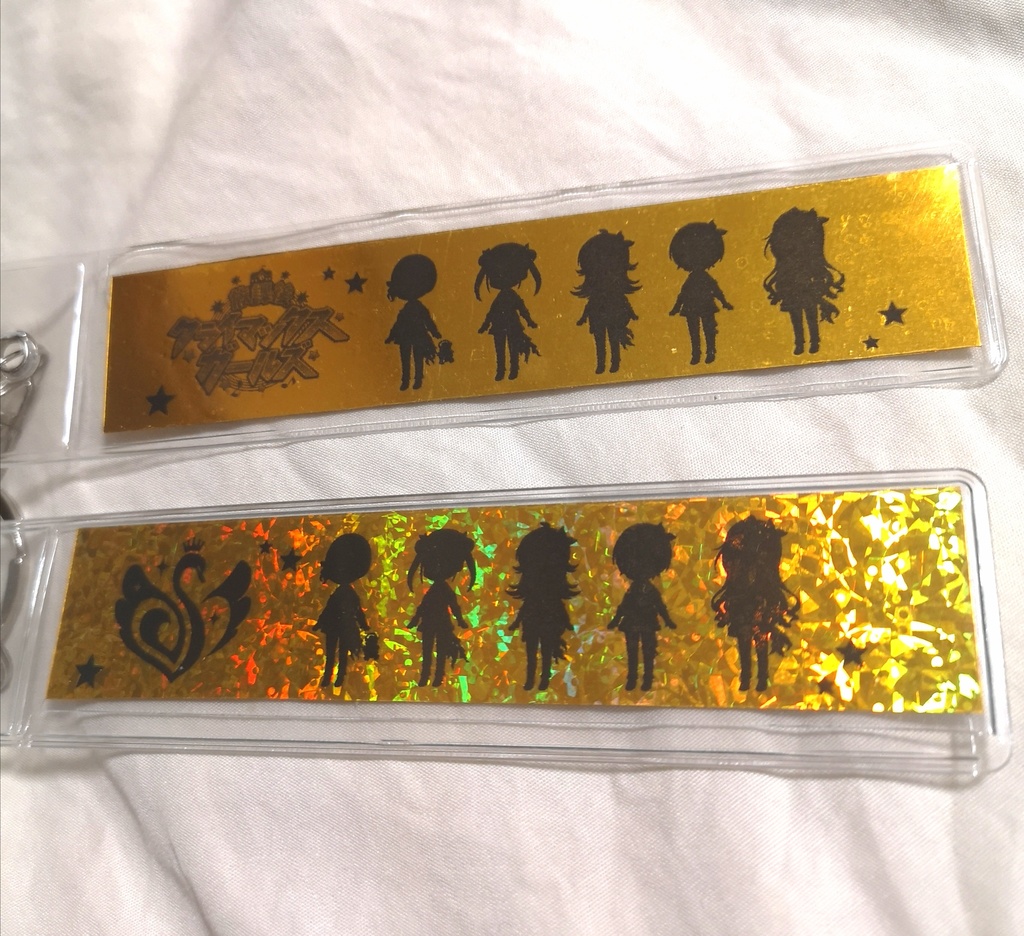 【オーダー】銀テープ風キーホルダー