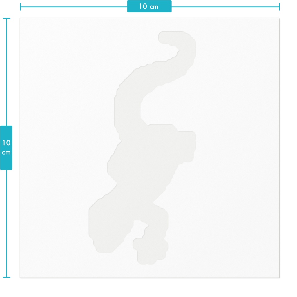 琉球のトカゲモドキ類 ドット絵ステッカー