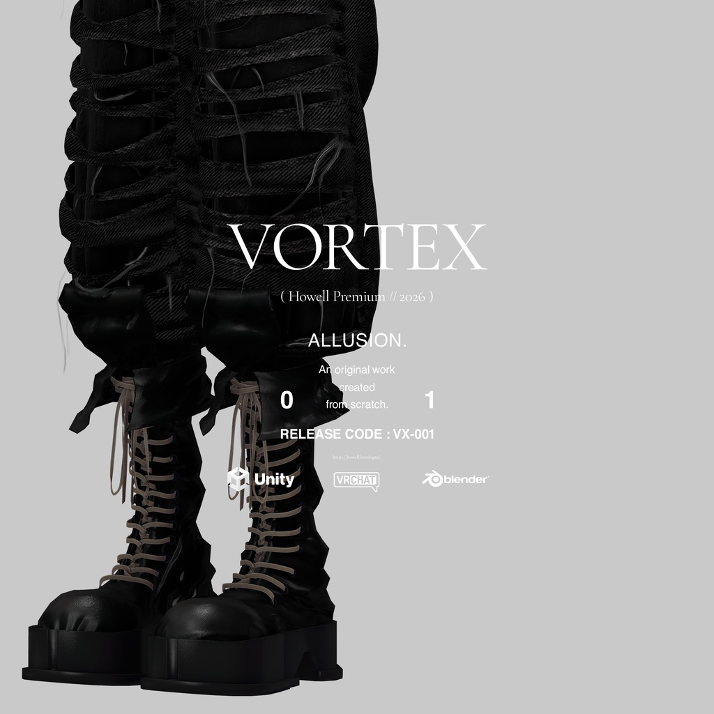 【VORTEX】3D衣装 限定1個