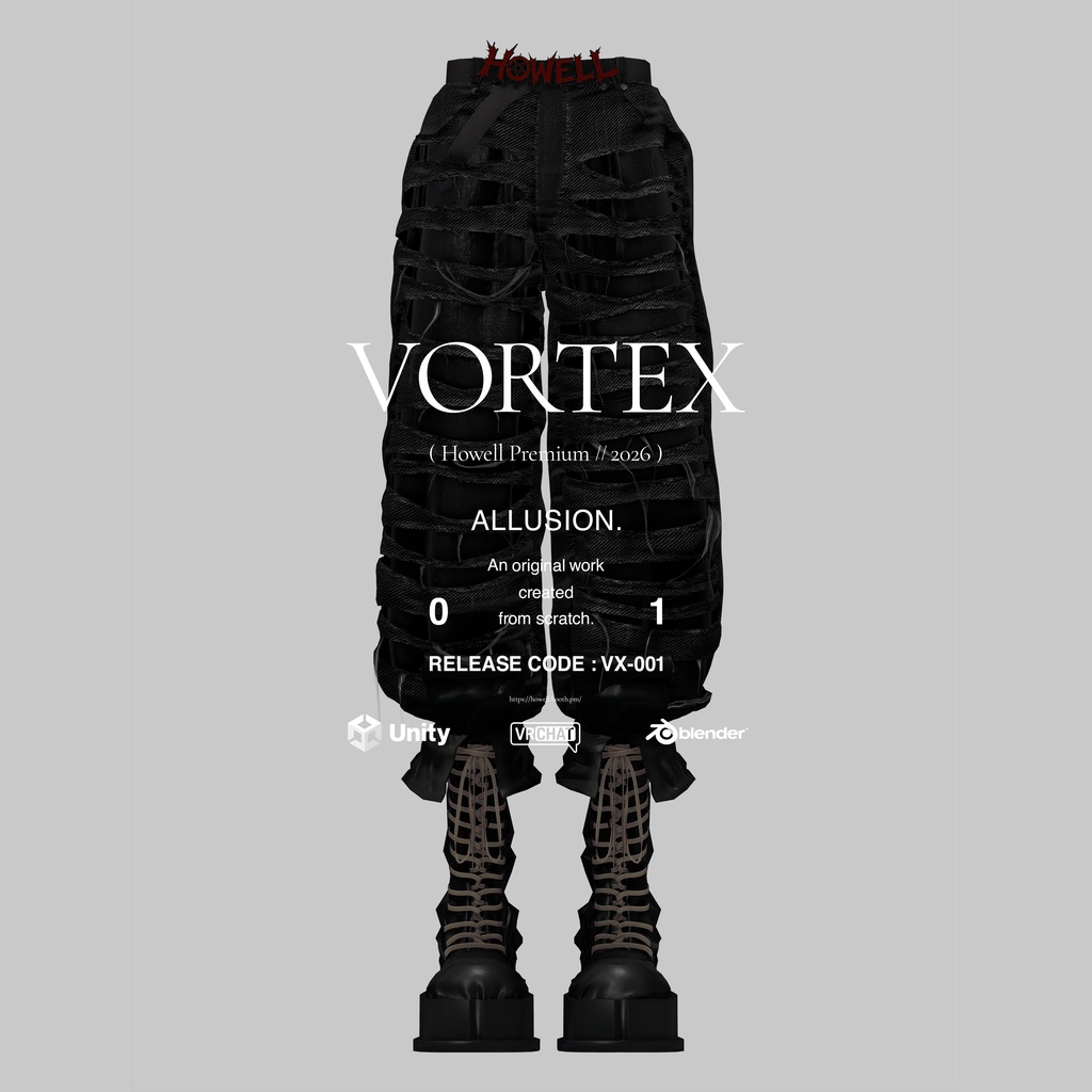 【VORTEX】3D衣装 限定1個