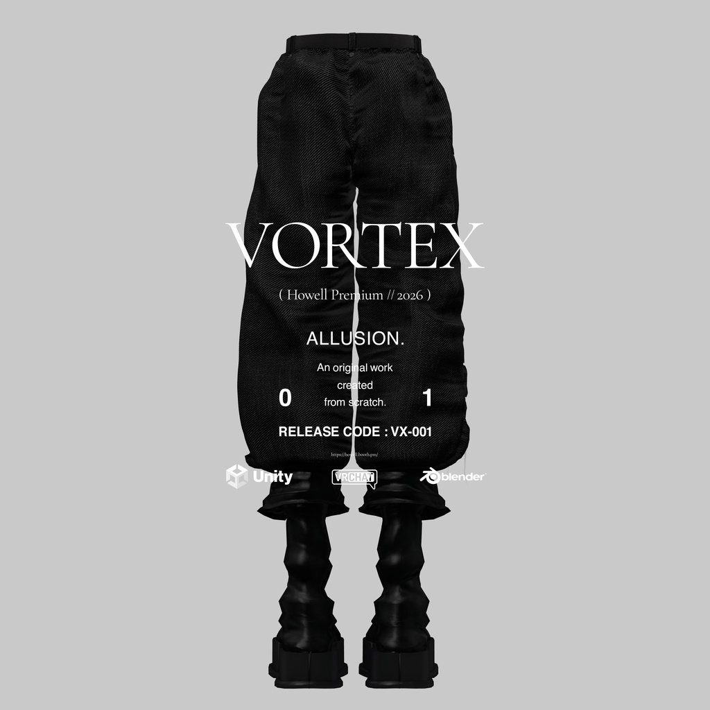 【VORTEX】3D衣装 限定1個