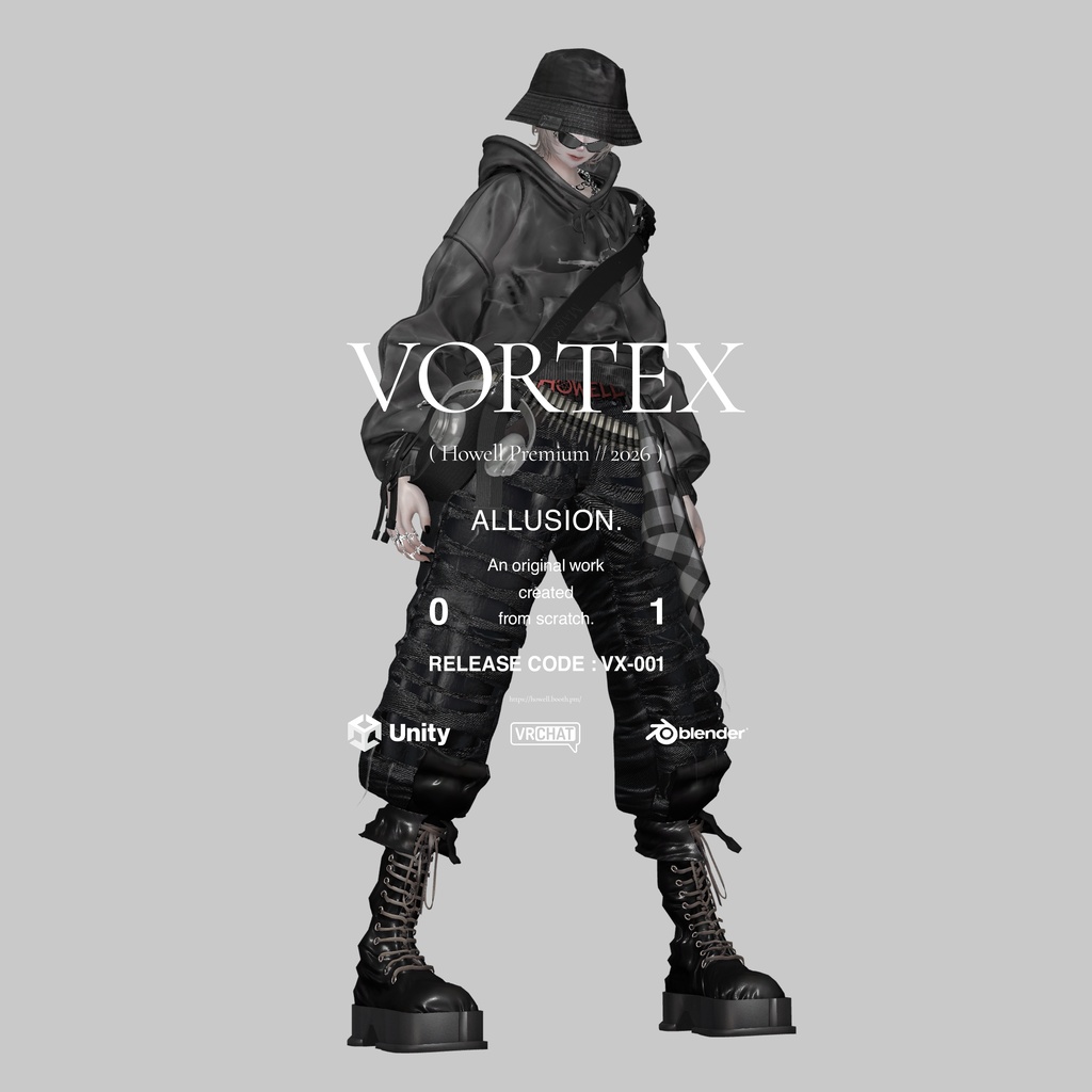 【VORTEX】3D衣装 限定1個