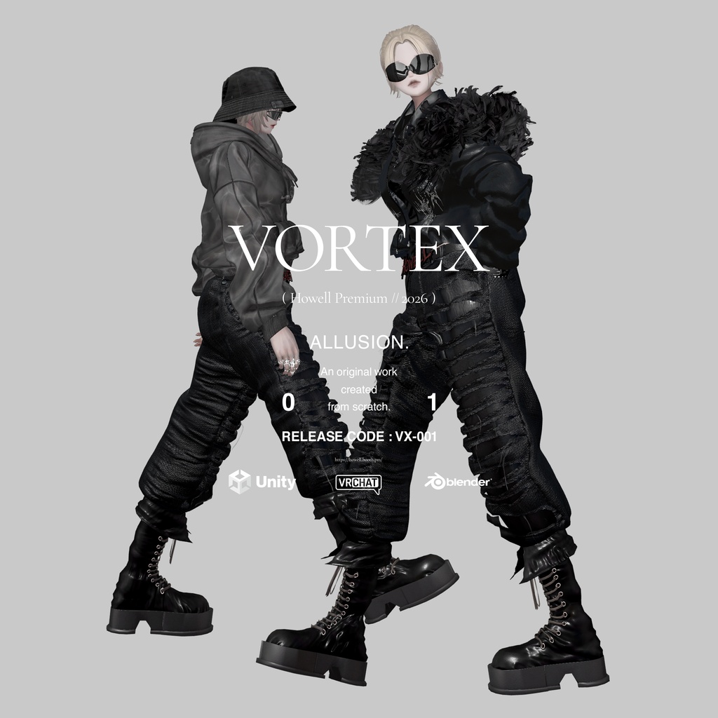 【VORTEX】3D衣装 限定1個