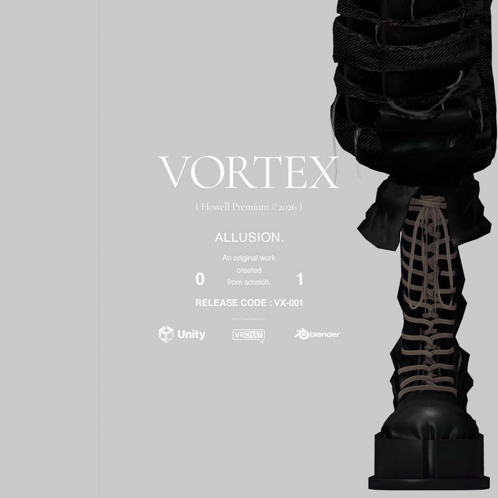 【VORTEX】3D衣装 限定1個