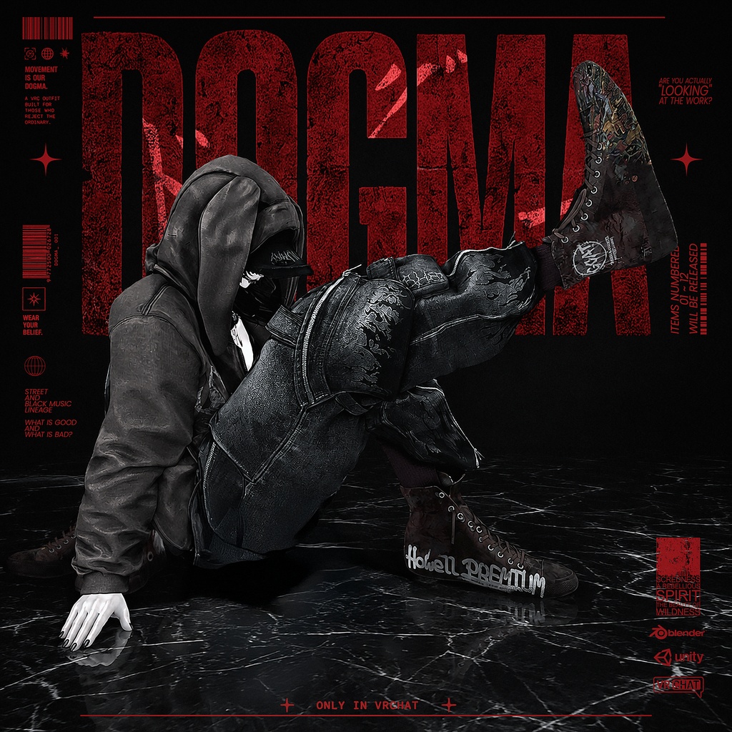 【DOGMA】3D衣装 12足限定