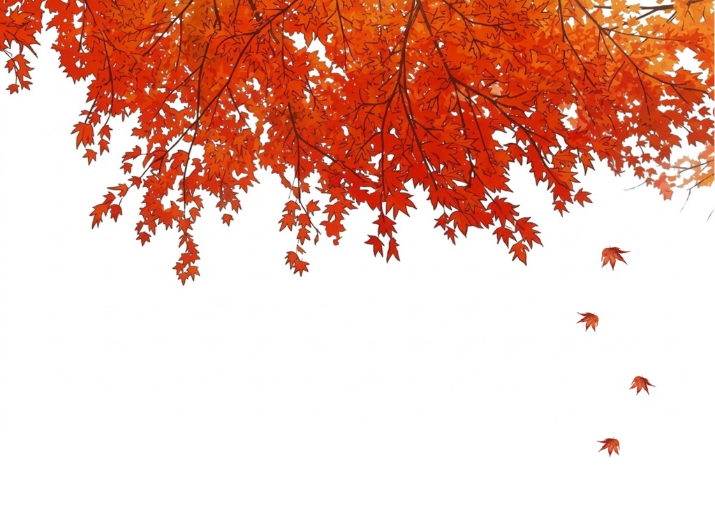 秋の風景|紅葉と秋の彩り デジタルポストカード 7枚セット