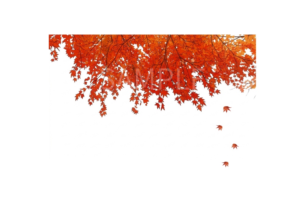 秋の風景|紅葉と秋の彩り デジタルポストカード 7枚セット