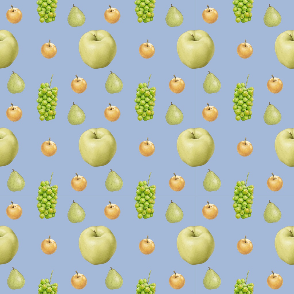 秋の果実|デジタルペーパー 7デザイン Autumn Fruits | Digital Paper – 7 Designs