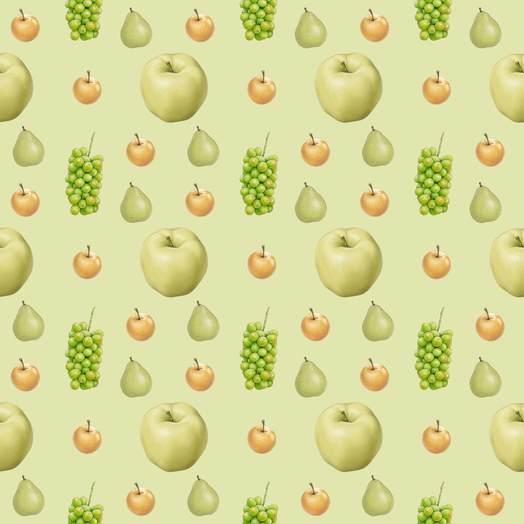 秋の果実|デジタルペーパー 7デザイン Autumn Fruits | Digital Paper – 7 Designs