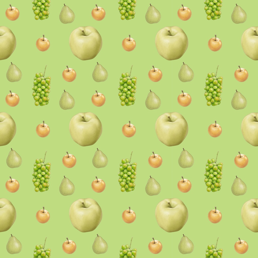 秋の果実|デジタルペーパー 7デザイン Autumn Fruits | Digital Paper – 7 Designs