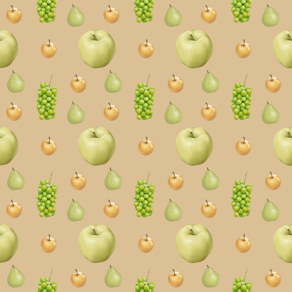 秋の果実|デジタルペーパー 7デザイン Autumn Fruits | Digital Paper – 7 Designs