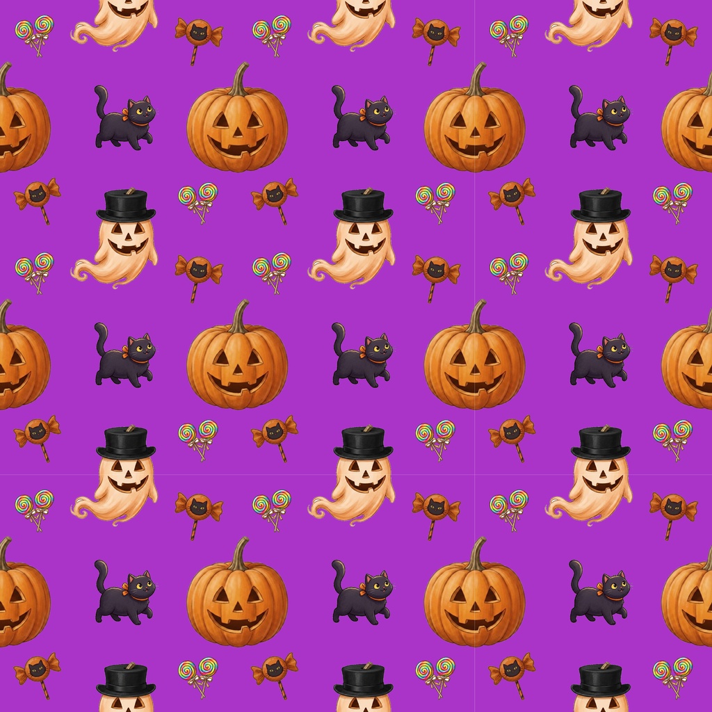 Halloween Digital Paper – 7 Designs