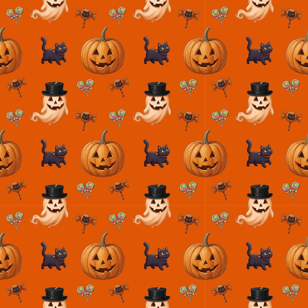 Halloween Digital Paper – 7 Designs
