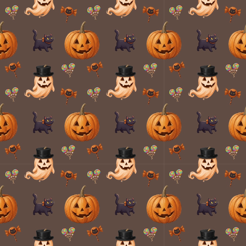 Halloween Digital Paper – 7 Designs