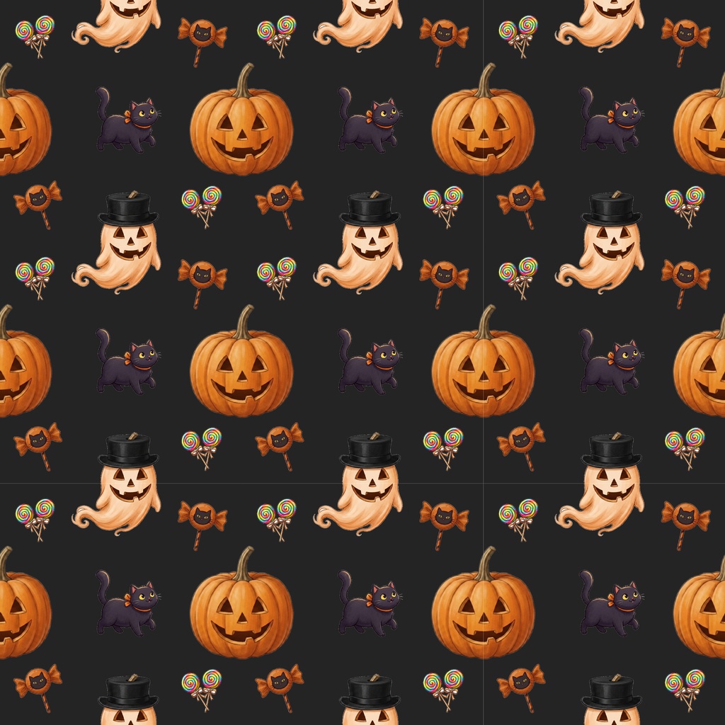 Halloween Digital Paper – 7 Designs